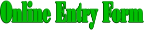 Online Entry Form